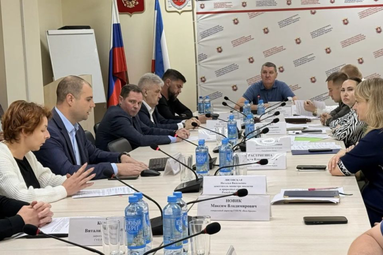 Минтопэнерго Крыма приняло участие в заседании Техсовета Минстроя Крым