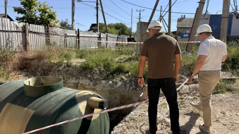 В Новониколаевском микрорайоне Симферополя продолжается строительство детского сада-яслей на 120 мест