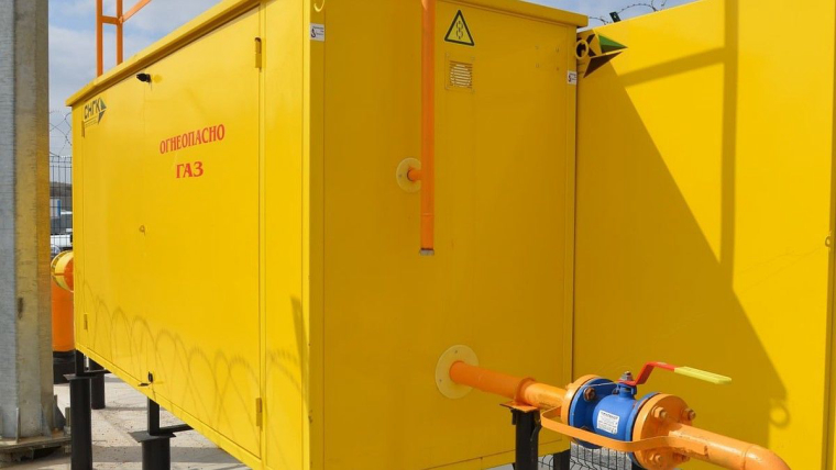 В селе Фрунзе Первомайского района Крыма провели газ