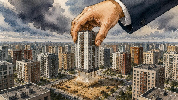 Миллион одних коробок: как девелопмент уплотняет Россию